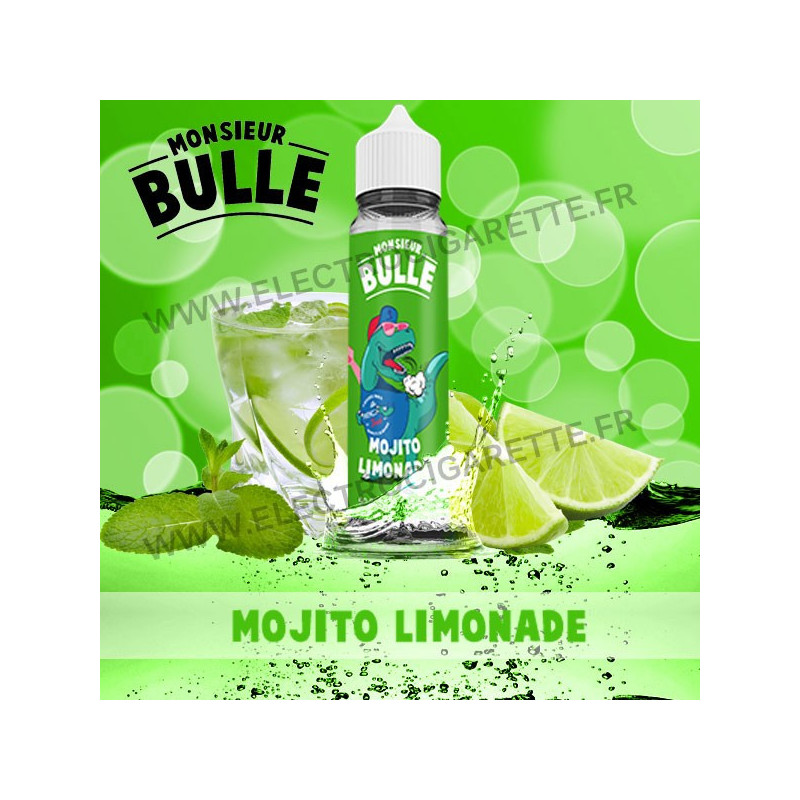 Mojito Limonade - Monsieur Bulle - Liquideo - ZHC 60 ml