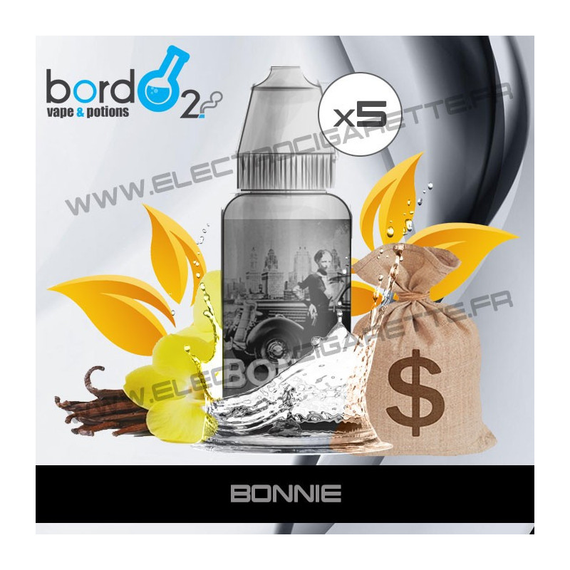 Pack de 5 x Bonnie - Basic - Bordo2