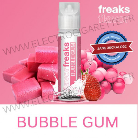 Bubble Gum - Freaks - ZHC 50ml - Sans sucralose
