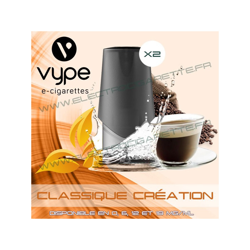 Cartouche EPEN3 Pod Vype ePen 3 Classique Création - Vuse (ex Vype)