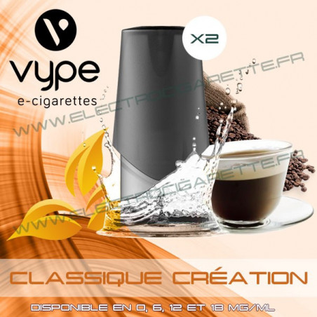 Cartouche EPEN3 Pod Vype ePen 3 Classique Création - Vuse (ex Vype)