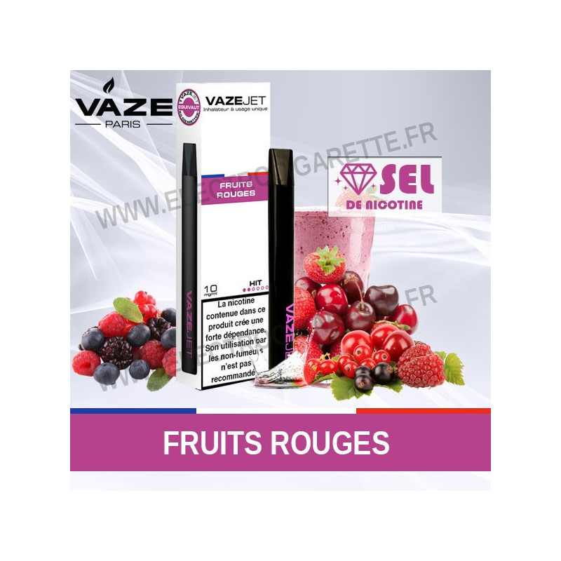 Fruits Rouges - VazeJet - Cigarette électronique