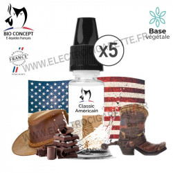 Classic Américain - BioConcept - ZHC 50ml - Pack de 5 x 10ml