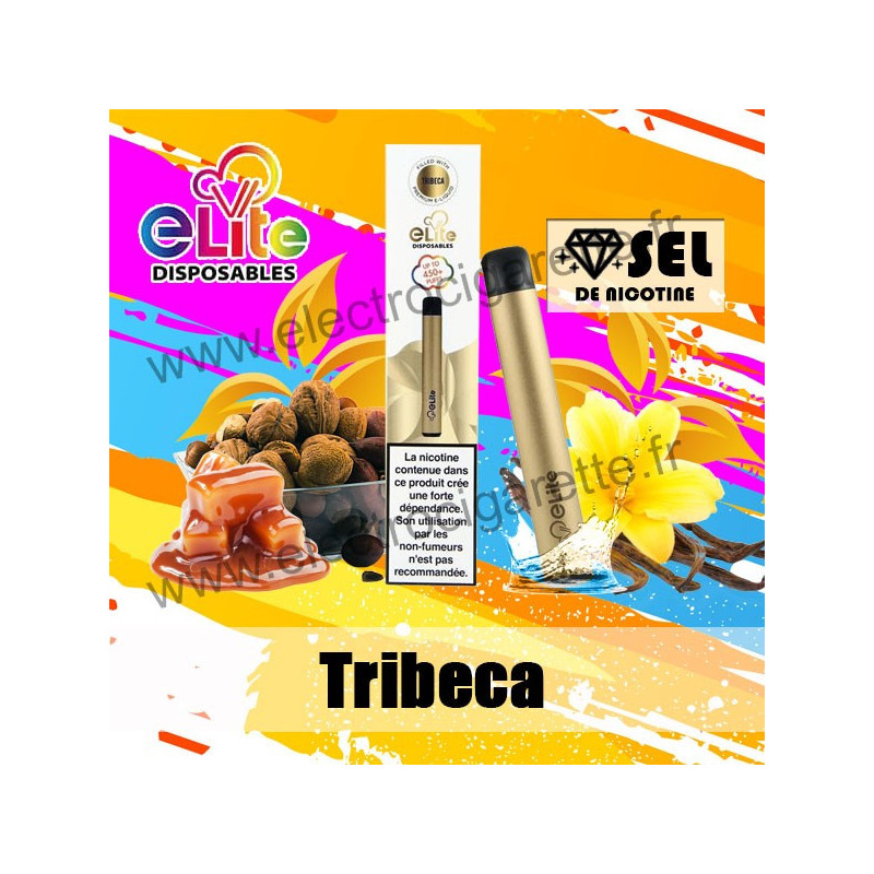 Elite Pod à Usage Unique - Tribeca Halo - 20mg Sel de Nicotine