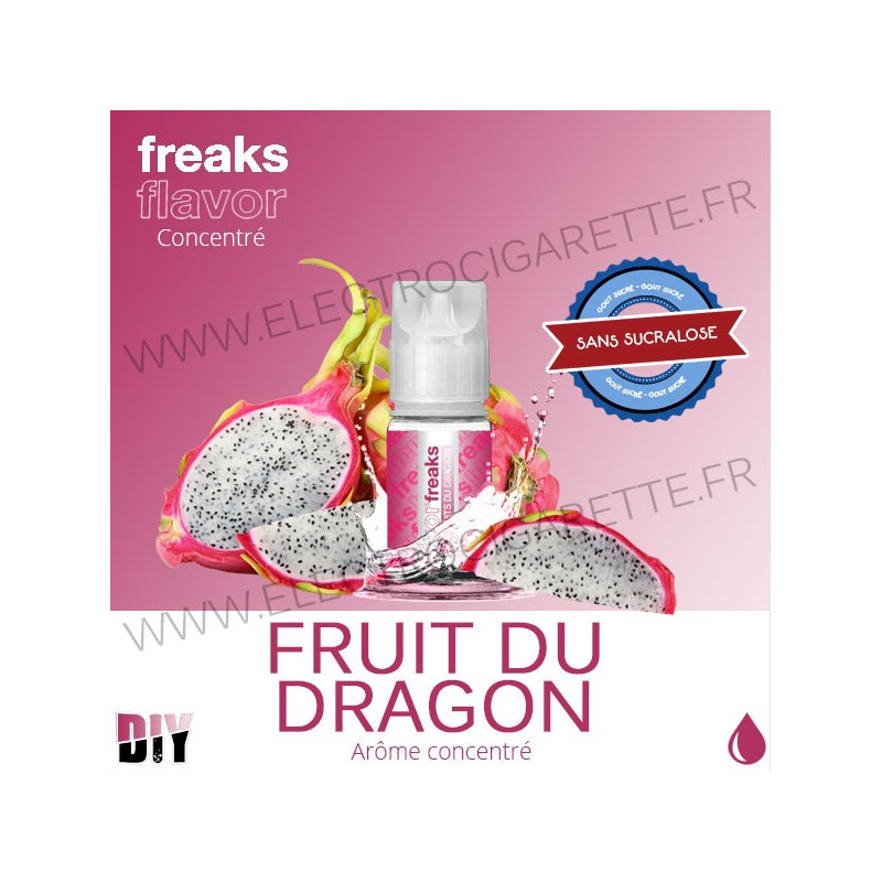 Fruit du Dragon - Freaks - 30 ml - Arôme concentré DiY - Sans sucralose
