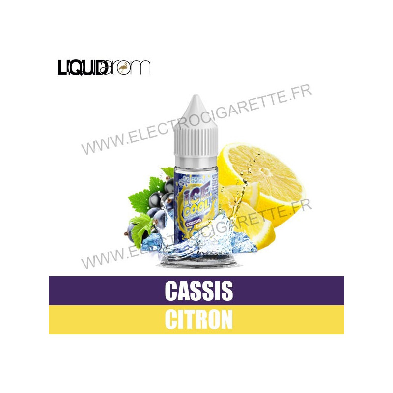 Cassis Citron - Ice Cool - LiquidArom - 10ml