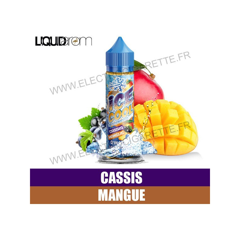 Cassis Mangue - Ice Cool - LiquidArom - ZHC 50 ml