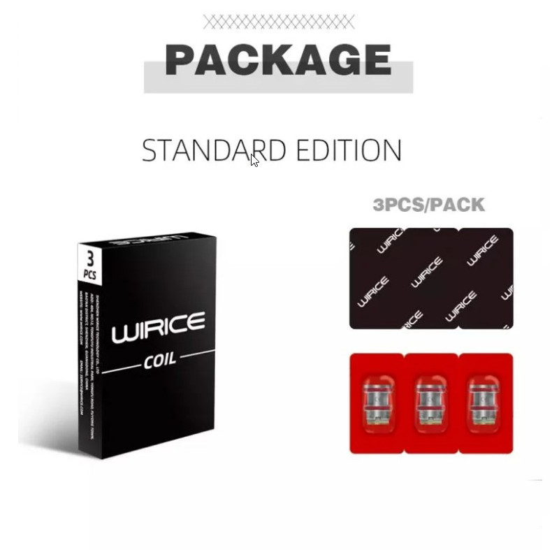 Pack 3 Résistances Launcher W8 - Wirice