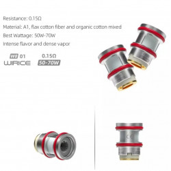 Pack 3 Résistances Launcher W8 - Wirice