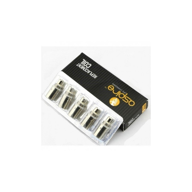 Pack de 5 x Résistance Aspire BDC/BVC - 1.6, 1.8, 2.1 Ohm