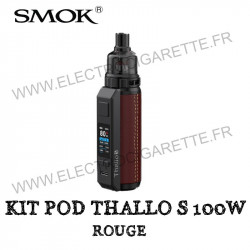 Kit Pod Thallo S - 100W 5ml - Smok - Couleur Rouge