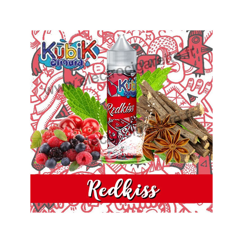 Redkiss - Kubik Eliquid - ZHC 50 ml