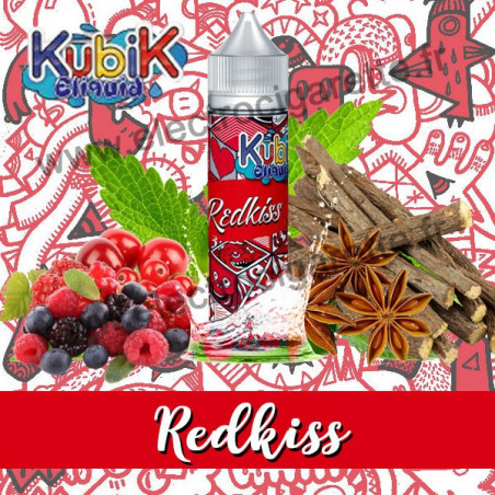 Redkiss - Kubik Eliquid - ZHC 50 ml