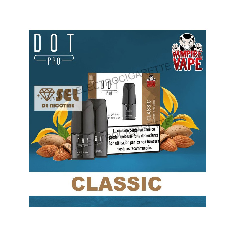 Classic - Pod 2ml Pré-remplis - Dot Pro