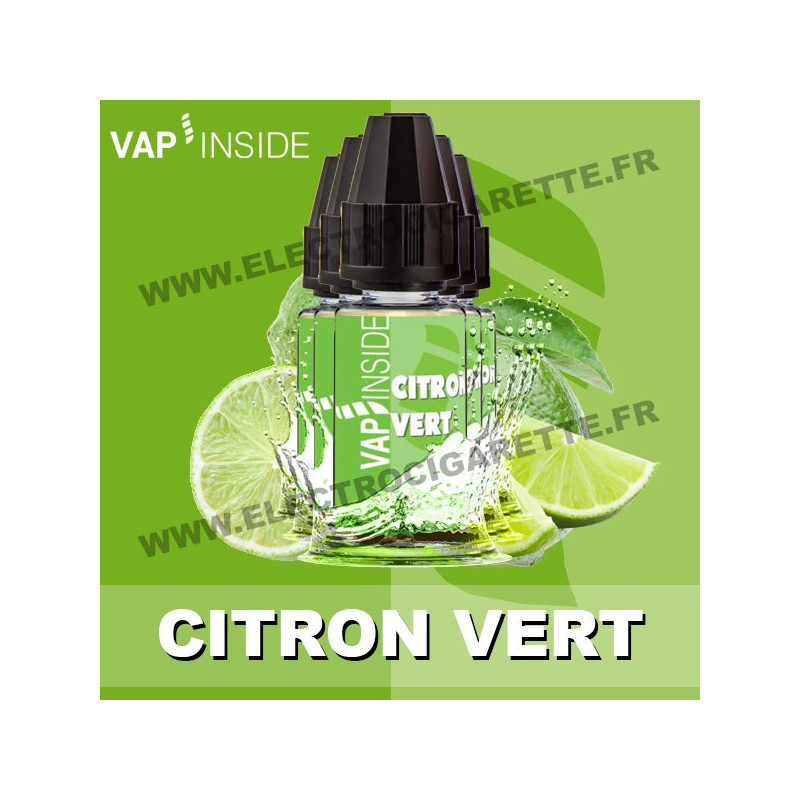 Pack de 5 x Citron Vert - Vap Inside - 10 ml