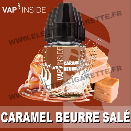 Pack de 5 x Caramel Beurre Salé - Vap Inside - 10 ml