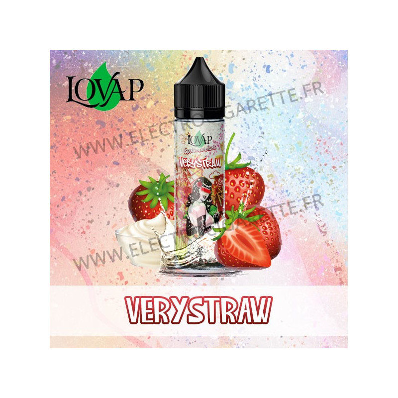 VeryStraw - Gourmandise - Lovap - ZHC 50ml