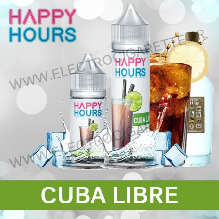 Happy Hours - Cuba Libre - ZHC 50ml ou Concentré DiY 30ml
