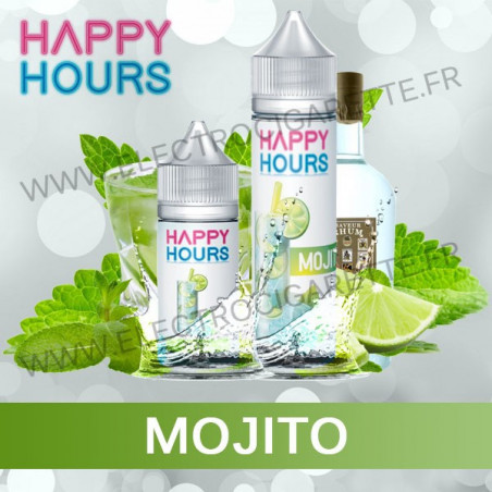 Happy Hours - Mojito - ZHC 50ml ou Concentré DiY 30ml