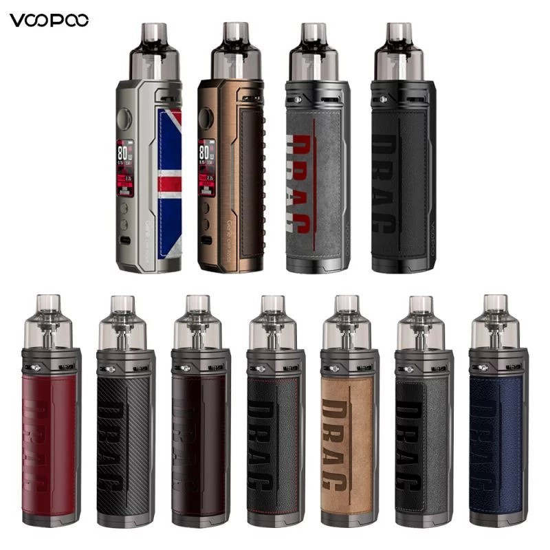Kit Drag X Pod 80W 4.5ml - Voopoo - Couleurs