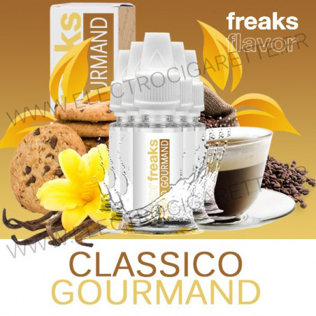 Pack de 5 x Classico Gourmand - Flavor Freaks - 10 ml