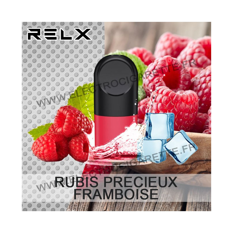 Cartouche Pod Pré-remplis - Rubis Précieux - Framboise - Relx