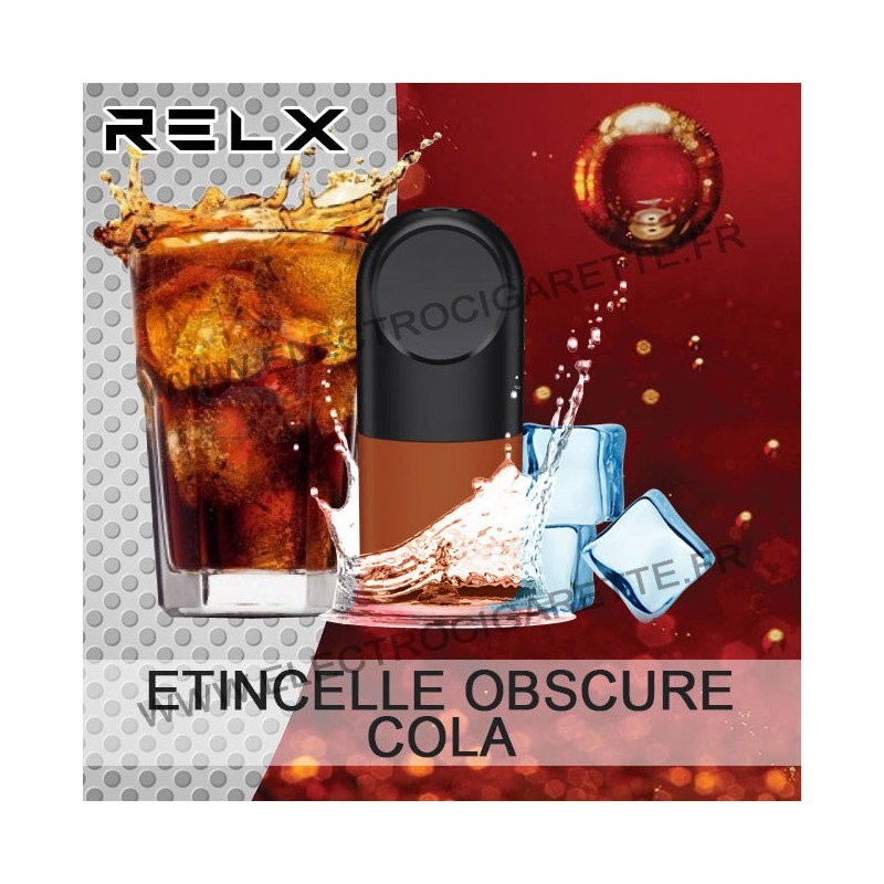 Cartouche Pod Pré-remplis - Étincelle Obscure - Cola - Relx