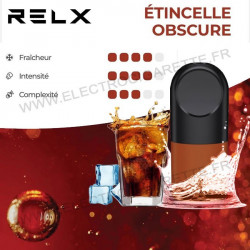 Cartouche Pod Pré-remplis - Étincelle Obscure - Infos - Cola - Relx
