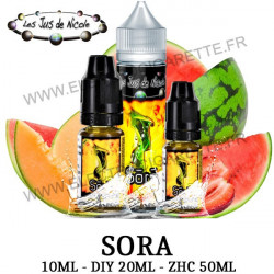 Sora - Les Jus de Nicole - 10ml - DiY - ZHC 50ml