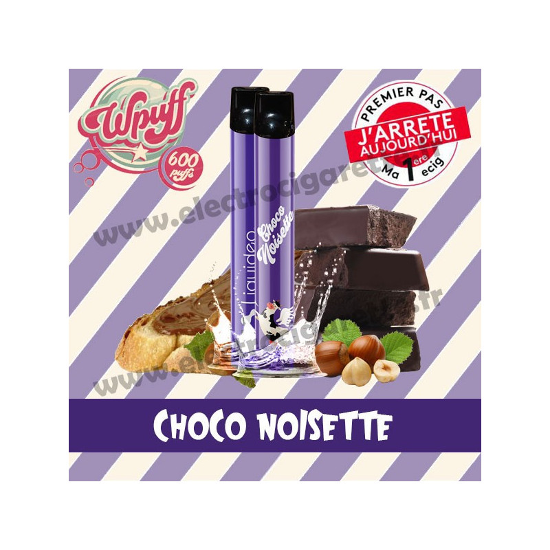 Choco Noisette - Wpuff - Vape Pen - Cigarette jetable