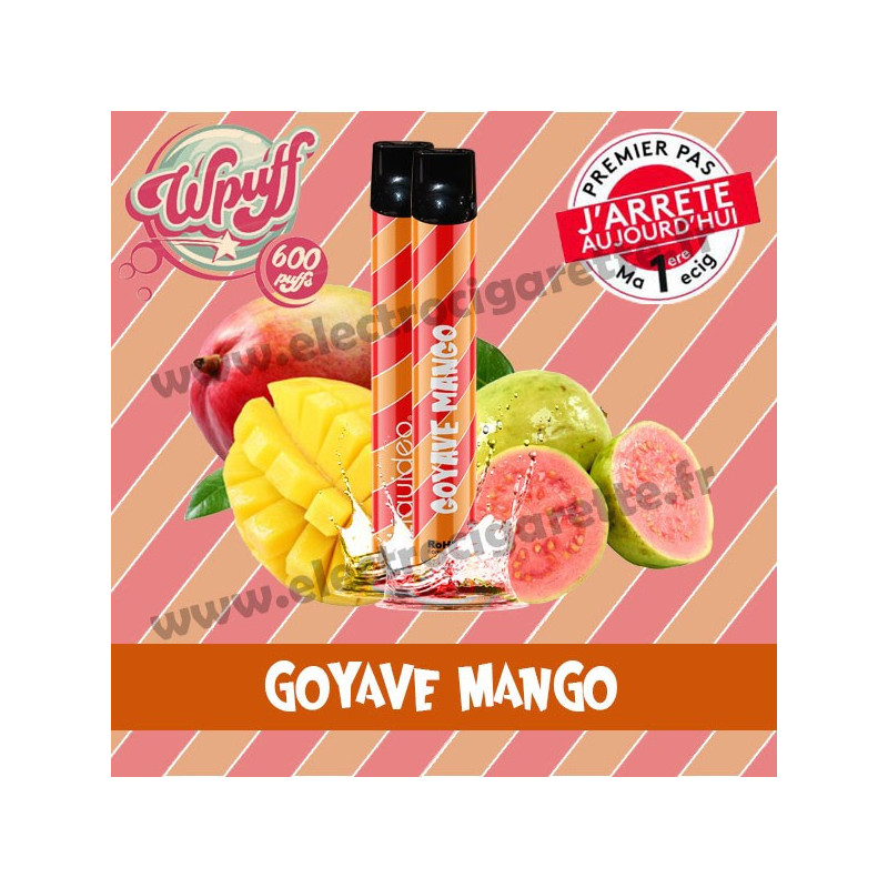 Goyave Mango - Wpuff - Vape Pen - Cigarette jetable