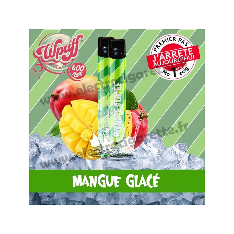 Mangue Glacé - Wpuff - Vape Pen - Cigarette jetable