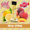 Pêche Citron - Wpuff - Vape Pen - Cigarette jetable