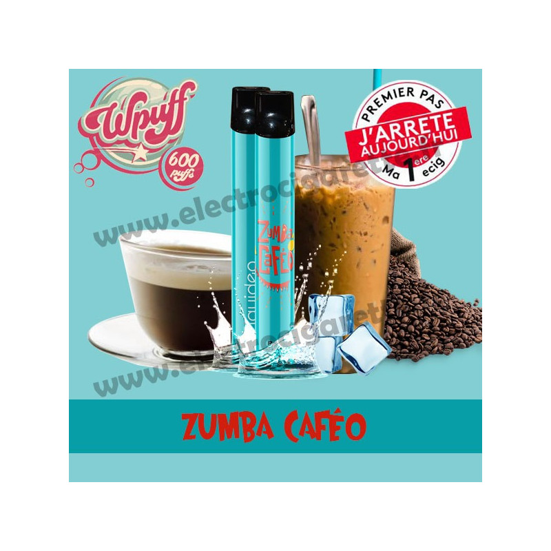 Zumba Caféo - Wpuff - Vape Pen - Cigarette jetable
