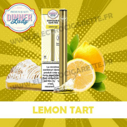 Lemon Tart - Dinner Lady - Vape Pen - Cigarette jetable