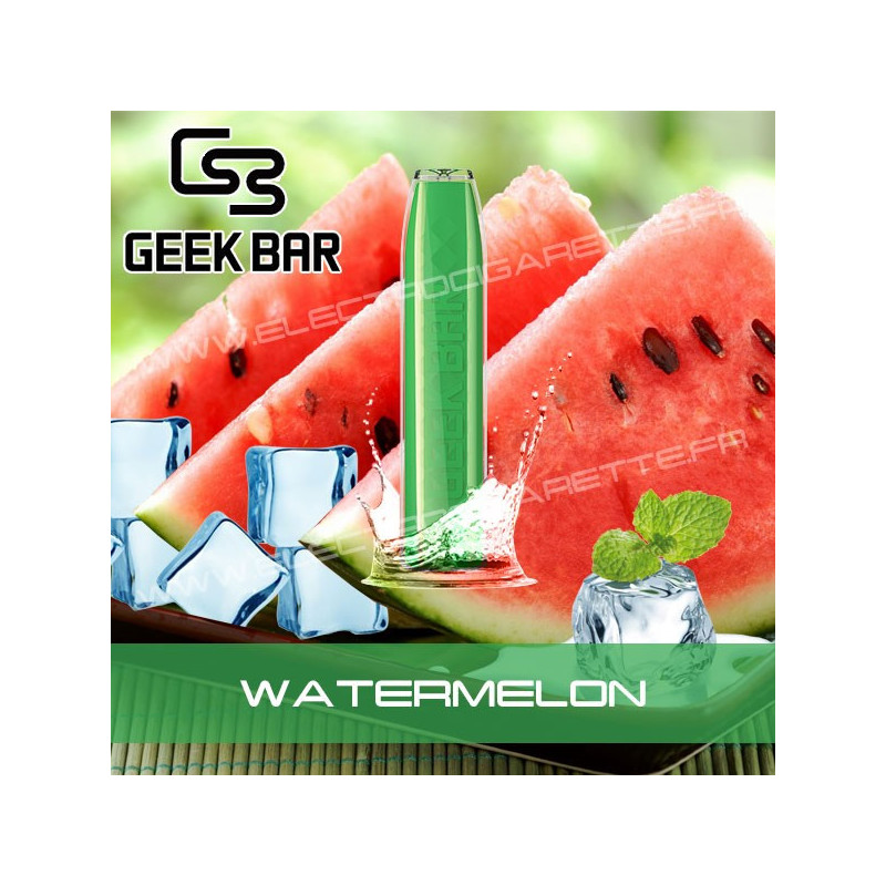 Watermelon Ice - Geek Bar - Geek Vape - Vape Pen - Cigarette jetable