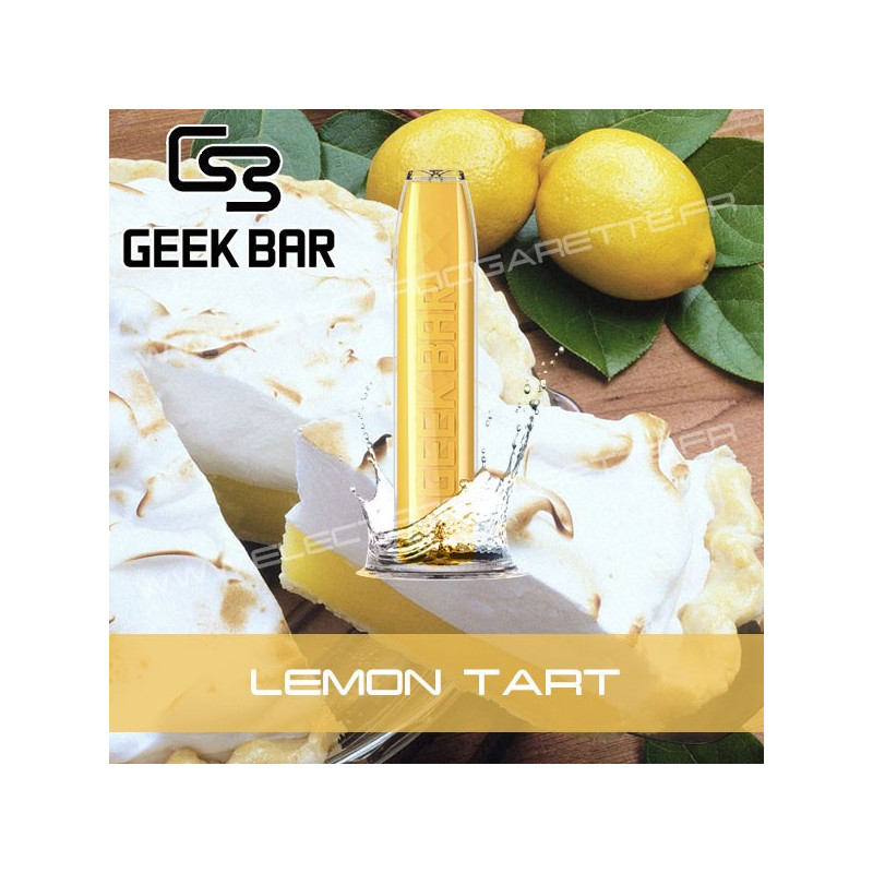 Lemon Tart - Geek Bar - Geek Vape - Vape Pen - Cigarette jetable
