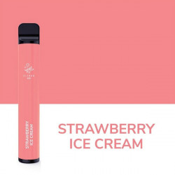 Strawberry Ice Cream - Elf Bar 600 - 550mah 2ml - Vape Pen - Cigarette jetable