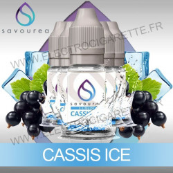Pack 5 flacons 10 ml Cassis Ice - Savourea