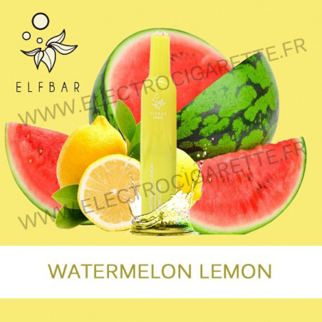 Watermelon Lemon - Elf Bar CR500 - Vape Pen - Cigarette jetable