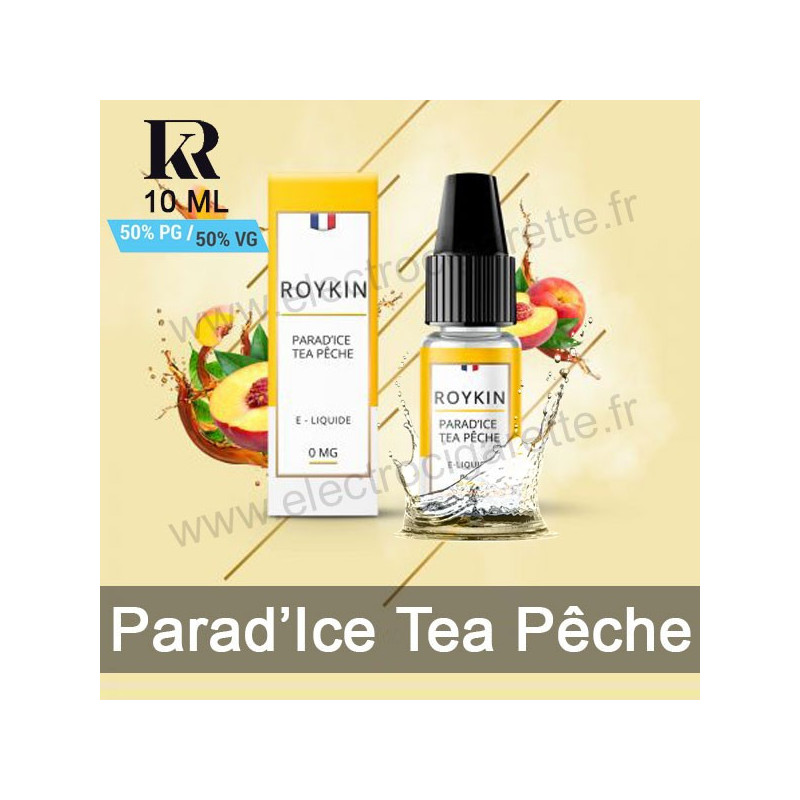 Parad'Ice Tea Pêche - Roykin - 10ml