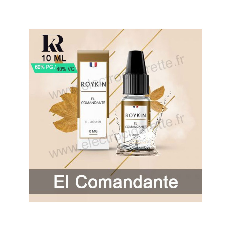 Classic El Comandante - Roykin Legend - 10ml