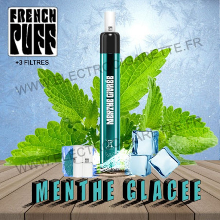 Menthe Glacée - French Puff - French Lab - Vape Pen - Cigarette jetable