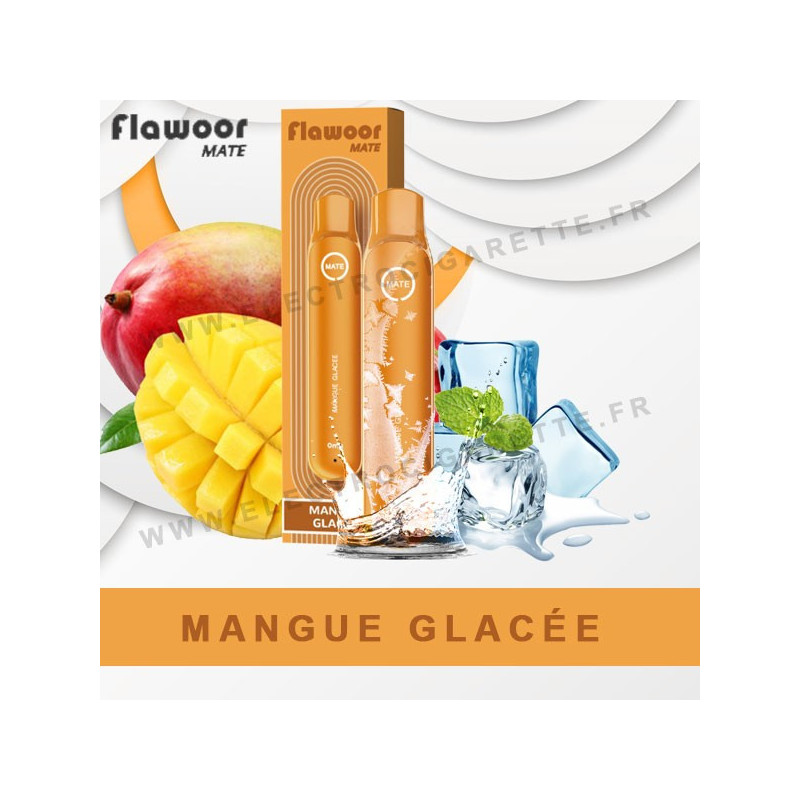 Mangue Glacée - Flawoor Mate - Vape Pen - Cigarette jetable