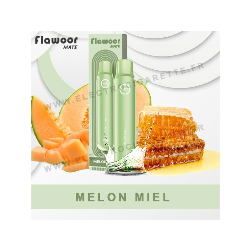 Melon Miel - Flawoor Mate - Vape Pen - Cigarette jetable