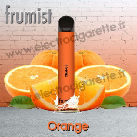 Orange - Frumist - Vape Pen - Cigarette jetable - 20mg