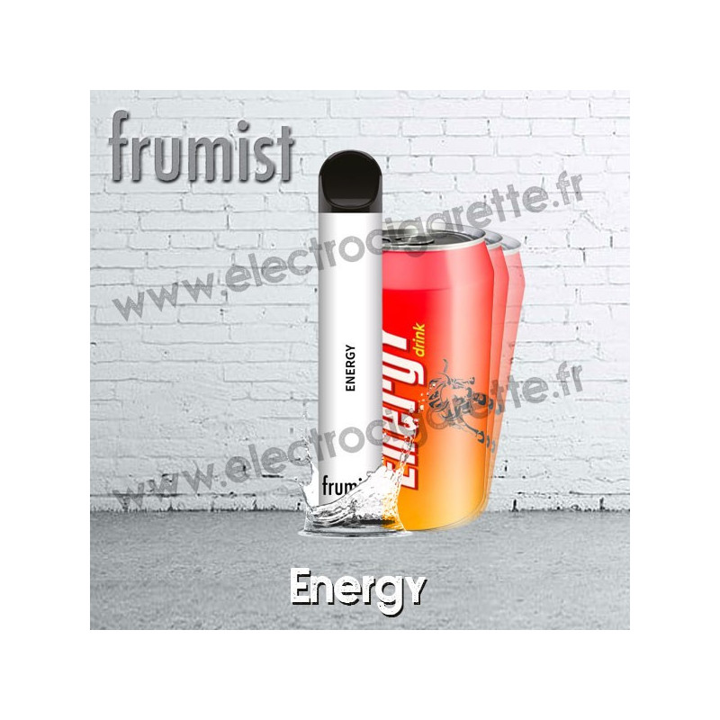Energy - Frumist - Vape Pen - Cigarette jetable - 20mg
