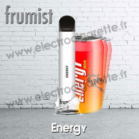 Energy - Frumist - Vape Pen - Cigarette jetable - 20mg
