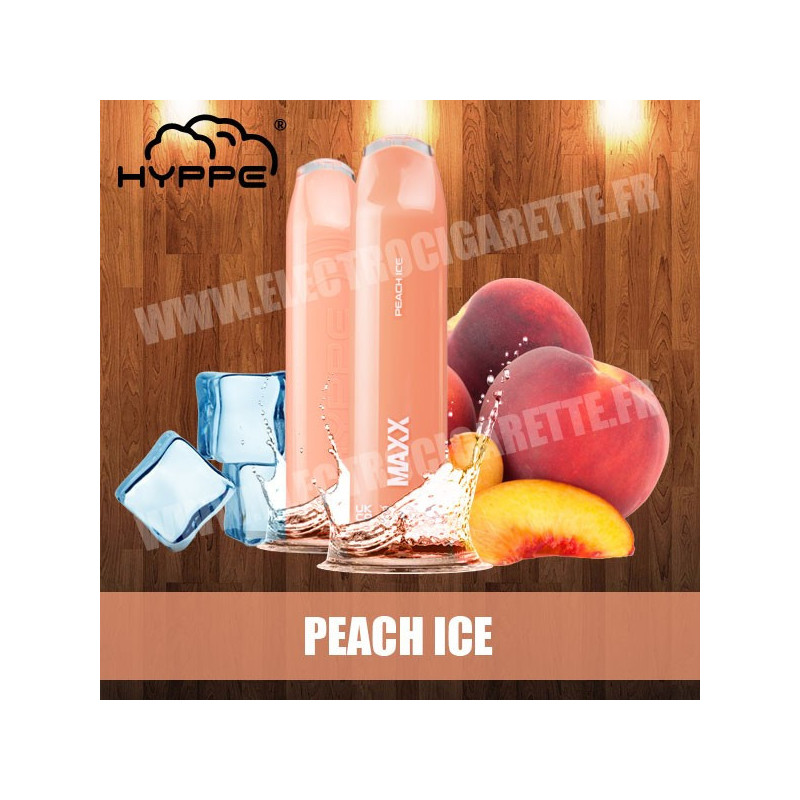 Peach Ice - Hyppe Maxx - Hyppe - Vape Pen - Cigarette jetable