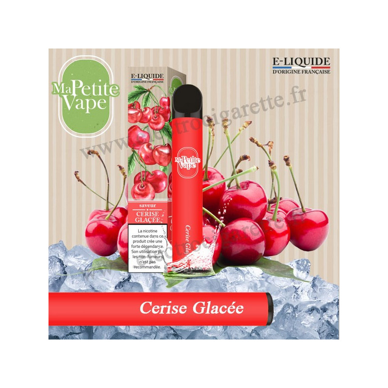 Cerise Clacée - Ma petite vape - Vape Pen - Cigarette jetable